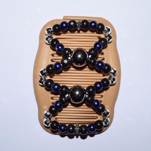 Hair Clips Black&blue Pearl Energic Style Beautiful Magic Butterfly High Quality Comb 20 Pcs/lot