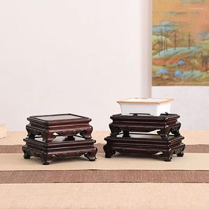 Decorative Plates Chinese Style Whole Wood Carving Antiques Incense Burners Jade Ware Tea Pots Vases Strange Stones Seals Bases