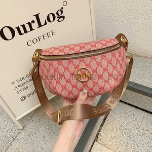 Borsa tote bag Borsa sensazione avanzata Borsa da petto da donna 2023 Borsa a tracolla casual stampata di nuova moda Borsa di lusso Borsa a tracolla versatile a banda larga