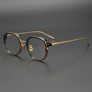 2019 New Pure Titanium Glasses Frame Men Retro Women Round Prescription Eyeglasses Harry Vintage Potter Myopia Optical Frames Eyew284r