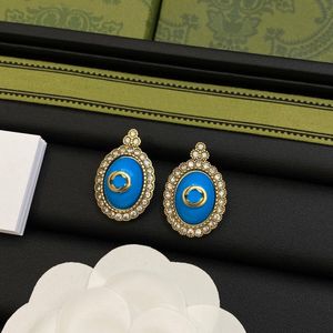 18K Gold Plated Earrings Designers Brand Letter Stud Women Charm G Earring Wedding Party Jewerlry Gifts