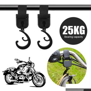 Andere Pflege-Reinigungswerkzeuge Motorrad-Lenker-Aufbewahrungshaken Roller-Lage-Taschen-Aufhänger Motorrad-Helm-Klauenhalter-Gadget Drop-Lieferung Dhuke