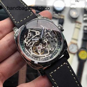 Richarmilles Watch Mechanical Watches 2023 NYA MENS Helt automatiska ihåliga Tourbillon Chinachic Sculpture Advanced Sense FRJ