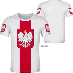 Kid 100-6XL Custom Any Name Number Shirt Poland 3D T-Shirt Nation Flag Pl Republic Polska Polish Country For Men Women Gifts