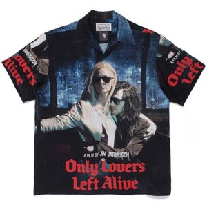 Camicie casual da uomo di alta qualità 2021ss WACKO MARIA Camicia da uomo 11 Hawaii Only Lovers T-shirt da donna Stampa di poster294F