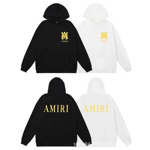 Designer Amis Men's hoodie 2023 Autumn/Winter New AMR Classic Letter Printing Hooded Sweater Unisex Batch High quality cool handsome men fashion hoodie