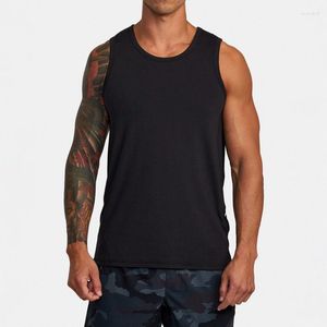 Homens Tanques Homens 2023 Camuflagem Fitness Sports Colete Masculino Legal Verão Casual Sem Mangas Slim Gym Undershirt 3 Cores