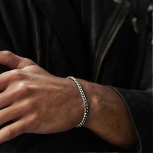 3-11mm Chunky Miami Cuban Chain Bracelet for Men Stainless Steel Gold Cuban Link Chain Bracelet Wristband Classic Punk Heavy Male Jewelry