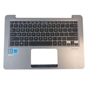 Original NY HOT SALE LAPPT PALMREST TOP COVER Tangentbord utan pekplatta för Asus Zenbook UX330UA Silver