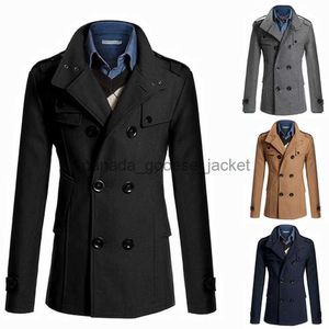 Women's Wool Blends MRMT 2023 Brand New Men's Jackets Repair Woolen Men Jackets Overcoat for Male Double Breasted Coat Thickened Man JacketL230918