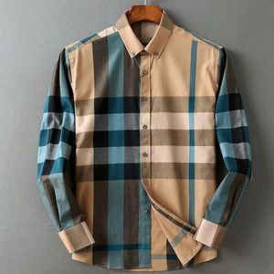 2021 Luxury Designer Men's Shirts Fashion Casual Business Social and Cocktail Shirt Brand Spring Autumn Slimming the Most Fas2407