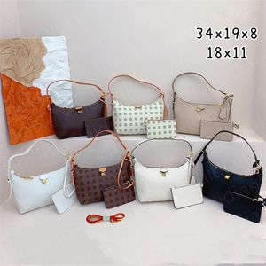 Projektanci Boulogne torba łańcucha na ramię Bag Woman Crossbody pod pachami designerski monogramy skórzana torebka torebka portfel hobo plecak 2-częściowy zestaw