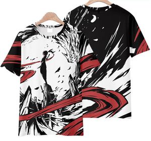 Camisetas personalizadas polos 851 verão europeu e americano moda manga curta impressão digital 3d masculina e feminina lazer solto