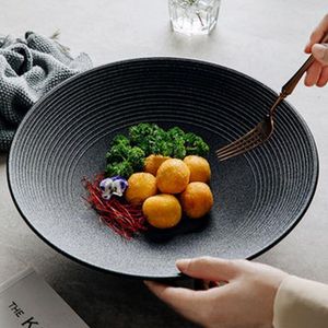 Talerze Fancity Hat Bowl Ceramiczny japoński ramen duża pikantna domowa zupa zupa sałatkowa restauracja