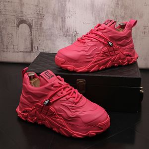 Casual 2023 Jesienna moda oddychająca męska platforma do joggingów Walking Sneakers Buty dla mężczyzn zapatillas hombre