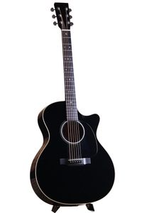 lo stesso delle immagini Chitarra elettrica acustica Sapele in abete nero CTM GPCE