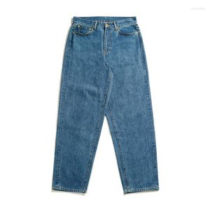 Herren Jeans Baggy American Vintage 16oz Denim Mid-High Waist Karotten Cargohose Hip Streetwear für Männer