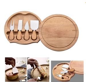 Cheese Tools 4pcsset Knives Wood Steel Stainless Handle Cutlery Slicer Cutter Mini Knife Butter Spatula ForK Cooking 230918