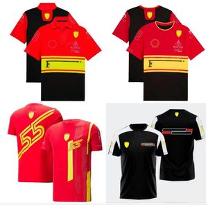 Racing sets sommar ny f1 racing polo skjorta samma stil anpassad