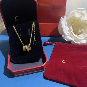Designers colar luxurys jóias diamante anel pingente design colares elegante versátil estilo moderno Natal Dia dos Namorados je260b