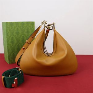 Designer Attache Bags Shoulder Dumpling Bags Luxury Women Brown White Leather Suede Retro Crossbody Wallet Hobo Tote Purses