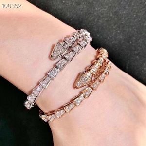 Diamanten Legers Fabrik direkt s Schmuck Anpassung Medusa Armreif hochwertige Vintage-Armbänder Designer europäische Größe lov290Q