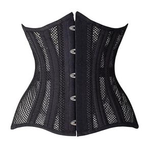 Bustiers & Corsets Sexy Underbust Corset Women Gothic Top Curve Shaper Breathable Slimming Belt Waist Trainer White Black336S