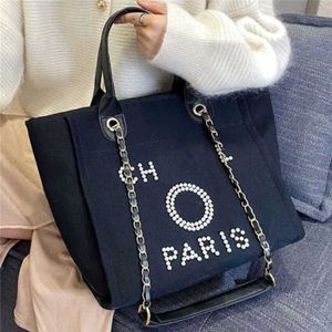 Ucuz% 90 İndirim Lüks Klasik Kadınlar El Tuval Beach Bag Tote Çanta Büyük Sırt Çantaları Kapasite Küçük Zincir Paketleri Büyük Crossbody Corq Bkz. Model 256