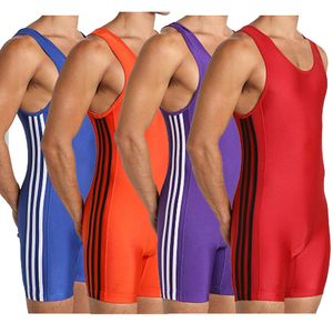 Outros artigos esportivos Wrestling Singlets Running Wear Bodysuit Esporte Halterofilismo PowerLifting Fitness Skinsuit 230918