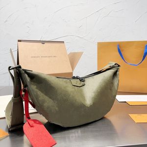 Väskor midja bumbag cross designer axel brun blomma pu läder temperament fanny pack bum ficka m23779