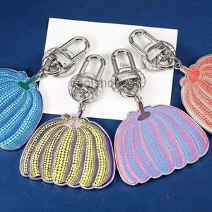 Lanyards 2023 New Design Pumpkin Keychain Colorful Bag Chain High Quality