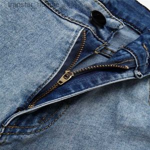 Jeans homme déchiré jean hommes 2020 détruire trou hommes Biker jean décontracté coupe ajustée hommes Denim pantalon nouveauté Streetwear L2309119