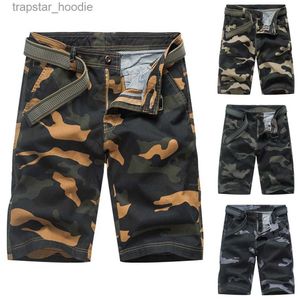 Men's Jeans New Shorts men Multi-pocket Outdoors Work bermuda de compressao masculina Trouser Cargo Short Pants man shorts summer 2019 L230918