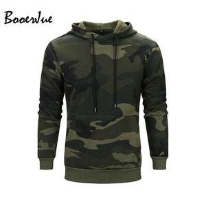 Camouflage Pullovers Casual Unisex Thick Fleece Hoodie Camo Hoodies Men Army Green Pocket Military Hooded Sweatshirt Patchwork 2012442