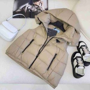 Men's Vests Fashion women's down vest Outerwear coats designer jacket inverted triangle mens hooded bread suit spring and autumn high quality vests HKD230918