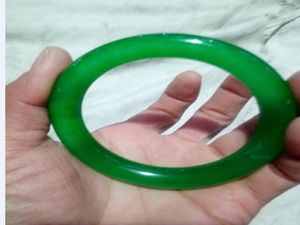 5660mm Imperial Green Natural Jade Bangle Jadeite Armband Charm Jewelry8531699
