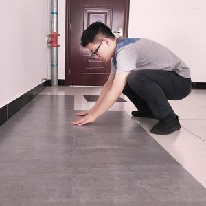 Wallpapers Wellyu PVC piso adesivo auto-adesivo casa impermeável piso de borracha grossa resistente ao desgaste pedra plástico sala de estar