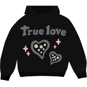 Women S Hoodies Sweatshirts Black Love Foam Print Y2K Women Clothes Tops Sweatshirt Harajuku Goth Streetwear Grunge Hoodie 230918