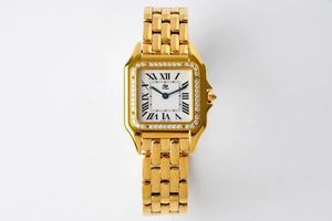 Orologi da donna di moda di lusso per lui e per lei orologio al quarzo con diamanti in acciaio inossidabile 904L Orologio da polso quadrato con cristallo di zaffiro Acqua impermeabile con zaffiro