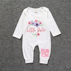 Barns långärmade baby Onesie Europe och USA: s höst nyfödda hemkläder Crawl Suitl230625