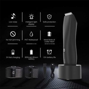 Elektriska rakare Electric Shavers Professional Hair Clipper laddningsbart skägg Trimmer Hårklippmaskin Electric Shaver For Body Hair Shaving Safety Razor 23