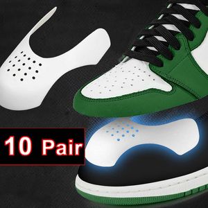 Skodelar Tillbehör 10 Par Anti Wrinkle Protector för Sneakers Accesorie Sticker Extender Sportskor Drop Bårar Män 230918
