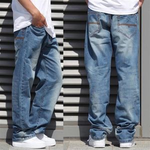 New Fashion Popular skateboard pants baggy jeans Men's Hip Hop Leisure pants Trousers large size 30-46 -077#259J