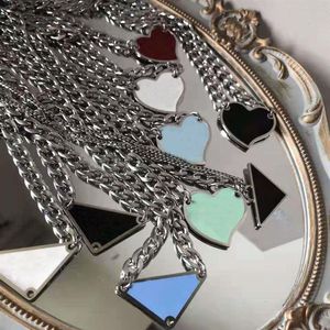 2021 luxurys Pendant Necklaces Fashion for Man Woman 48cm Inverted triangle designers brand Jewelry mens womens Highly Quality 19 318c