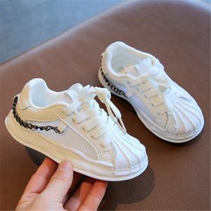 Outdoor Children's Athletic Shoe Boys Girls Neon Green Hip Hop Dance Sports Shoes Breathable mesh Toddler Infant Sneakers