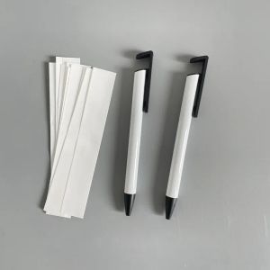 vendita all'ingrosso 12x2 cm penna per sublimazione sacchetto termoretraibile sacchetti per imballaggio penna a sfera termoretraibile pellicola termica in plastica 12 LL