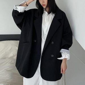 Kadınlar Suits Kadınlar Blazer Temel Stil Takım Ceket Uzun Kollu Sonbahar Kış Kılavuz Renk Sıradan Yok Sıcak