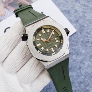 Men's Watch Designer Watch Men's Watch Mechanical Automatic 42mm Rubber Band AA يمكن شراء Sapphire Pin Buckle Watch 904L DIAL DIAL MONTRE DE LUXE