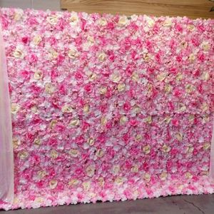 Christmas Decorations Silk Artificial Flower Wall Panels Handmade Wedding Decor Baby Shower Birthday Party Shop Backdrops Decoration Customize 230919