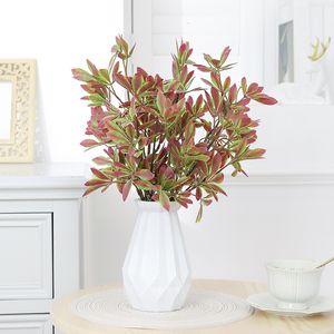 Faux Floral Greenery Home Restaurant Office Decoration Simulation Fatai Leaf Tree 40cm H 72037T5_15 230919